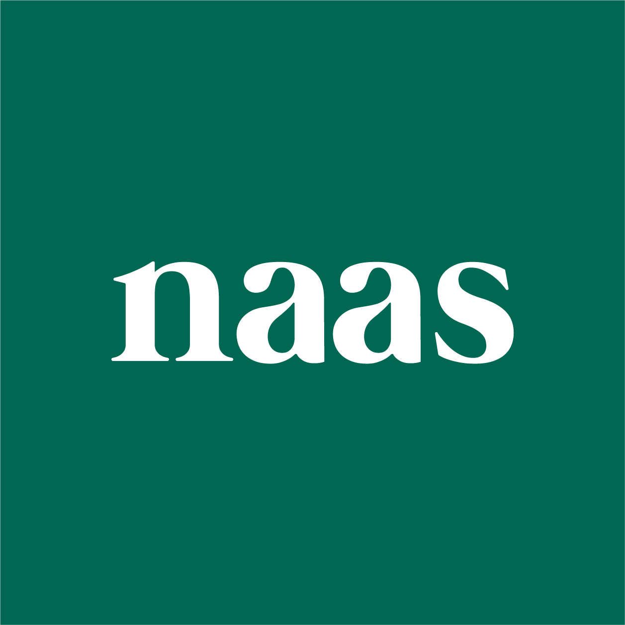 Naas's logo. It's green in color with